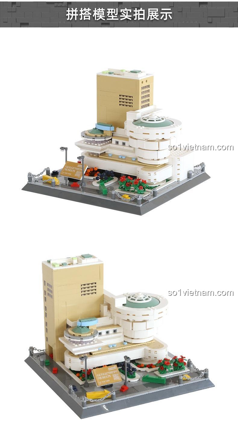 Chi tiết kiến trúc xoắn ốc bên trong Bảo tàng Guggenheim New York WANGE 5242