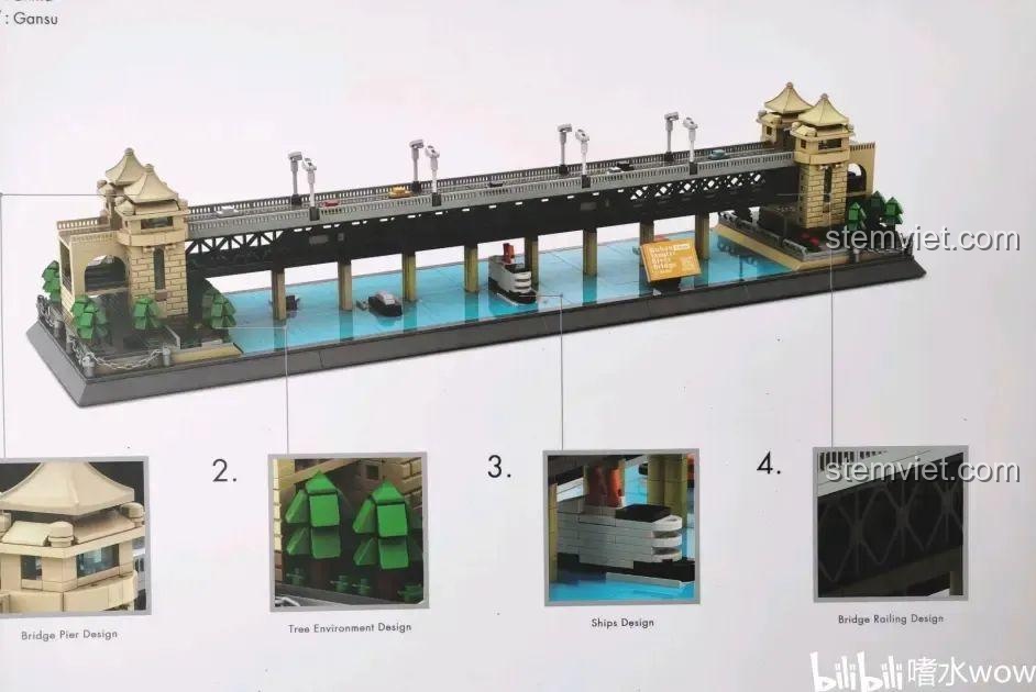 Thông tin sản phẩm Cầu Trường Giang Vũ Hán WANGE 6223