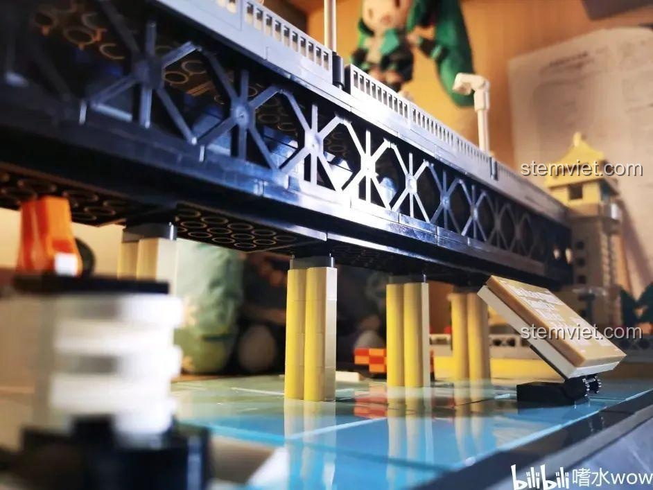 Hướng dẫn lắp ráp Cầu Trường Giang Vũ Hán WANGE 6223