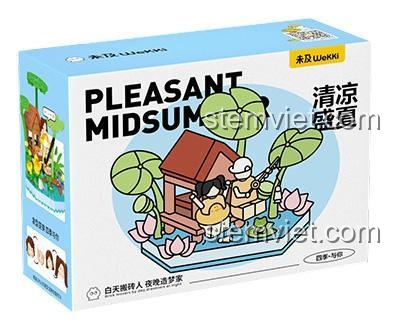 Hộp sản phẩm Mô hình cặp đôi hẹn hò mùa hè Wekki 516153, thiết kế đẹp mắt, lý tưởng làm quà tặng.