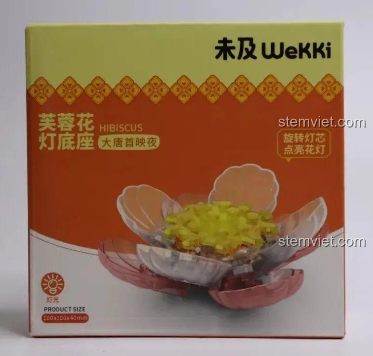 Hộp sản phẩm Wekki 516032 Võ Tắc Thiên, bộ xếp hình 516032 uy nghiêm cổ xưa, đáng tiền cho bé gái