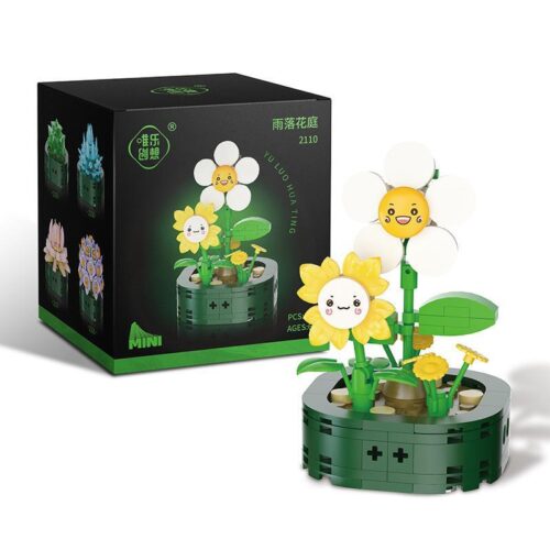 Bộ đồ chơi Chậu cây hoa lắp ráp Welecome Creative 2110 đáng yêu, phù hợp cho bé 6 tuổi phát triển sáng tạo với giá tốt.
