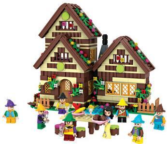 Bộ lắp ghép Winner 5005 Ngôi nhà của những chú lùn trong truyện Bạch Tuyết