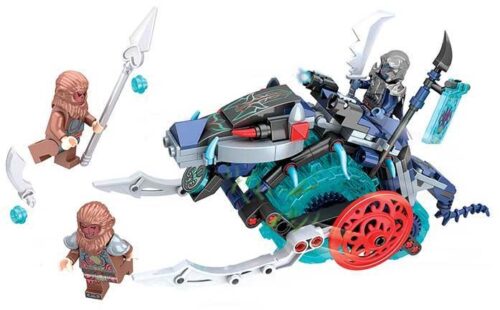 Mô hình lắp ráp Winner 5047 Chiến Xa Hỗn Thế Ma Vương cùng 3 minifigures, đồ chơi sáng tạo cho bé trai 6 tuổi.