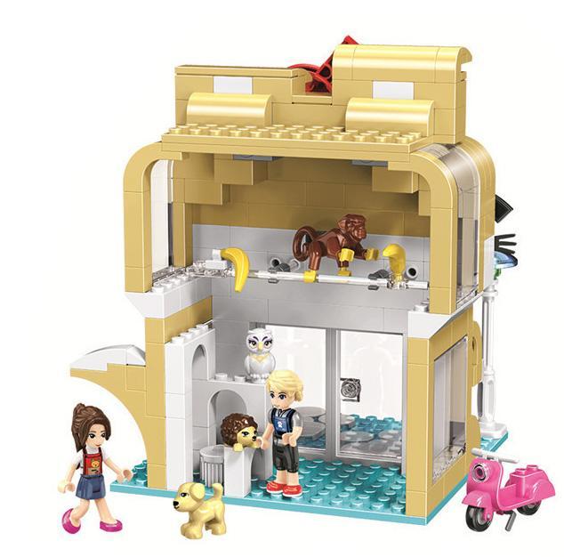 Bộ lắp ghép Cửa hàng thú cưng Winner 5069 giá rẻ, món quà tuyệt vời cho bé gái 6 tuổi yêu động vật.