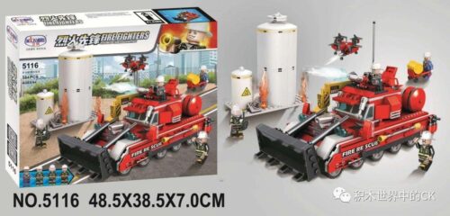 Bộ lắp ghép Winner 5116 Xe cứu hỏa đa năng