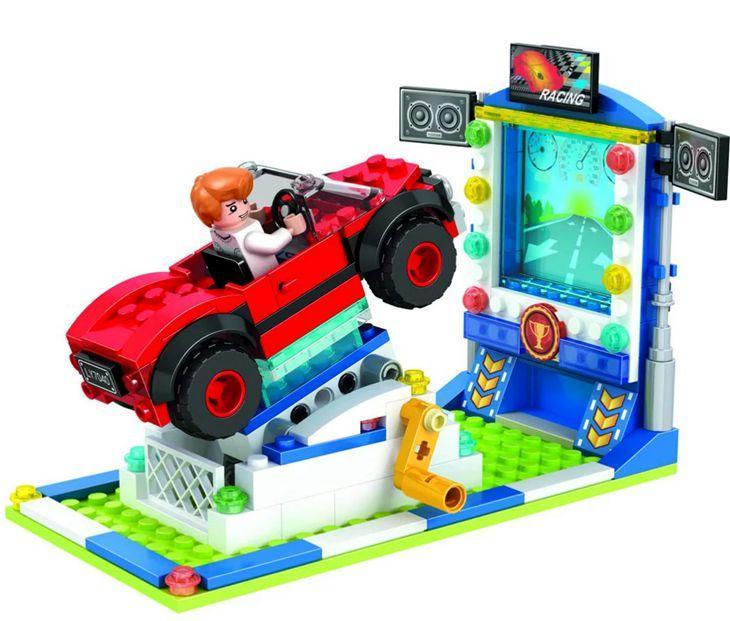 Bộ đồ chơi Winner 7040 Xe đua City Modern Paradise với 162 mảnh ghép, phù hợp cho bé trai 6 tuổi