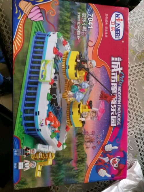 Winner 7041 City Modern Paradise Rotating Duck - Bộ đồ chơi lắp ghép