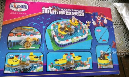 Winner 7041 City Modern Paradise Rotating Duck - Hộp sản phẩm