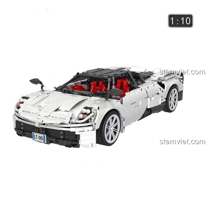 Winner 7050 Super Car Pagani Zonda 1:10 box front detail