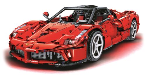 Winner 7051 Siêu xe Ferrari LaFerrari Đỏ 1:10 Lắp ráp 2461 Mảnh