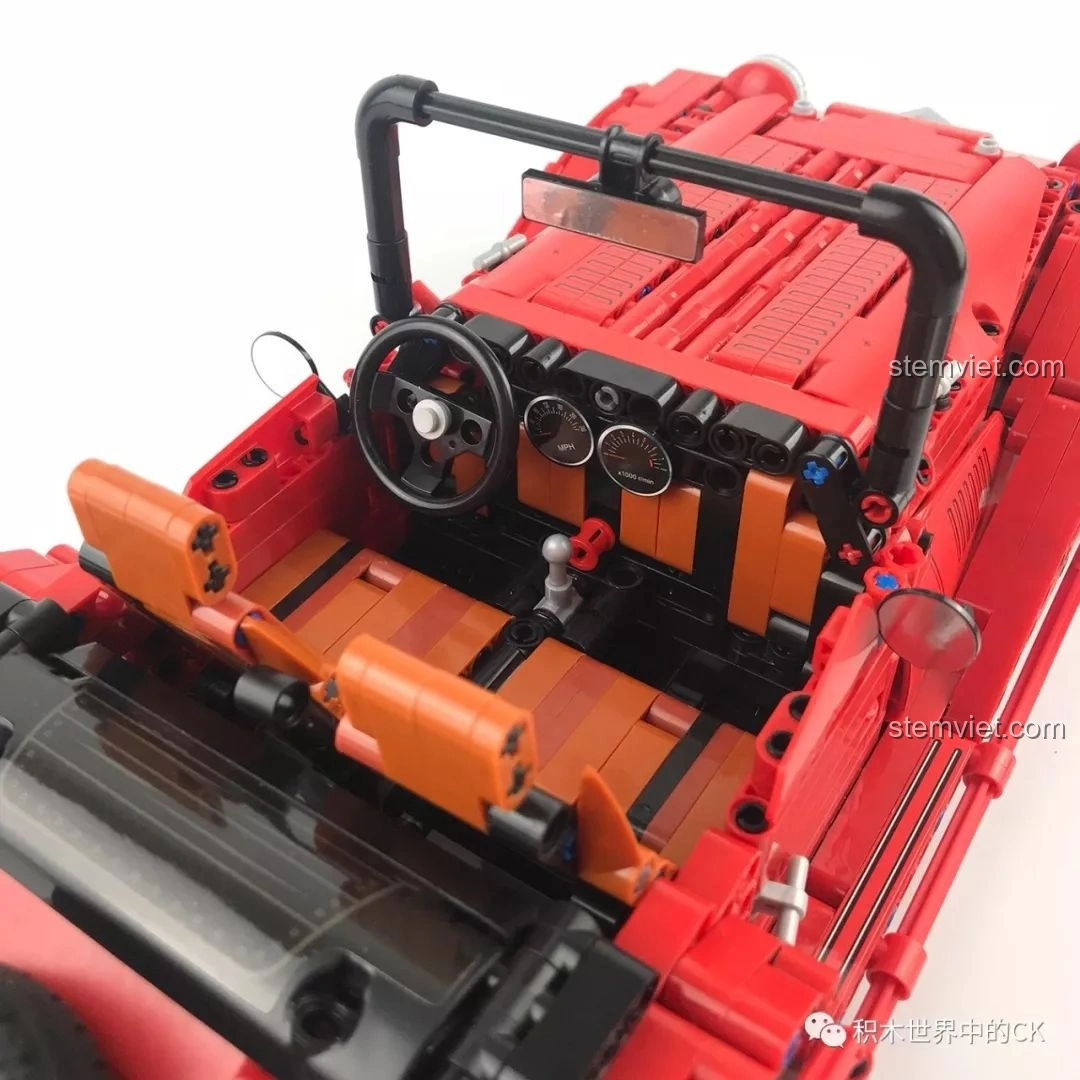 Mô hình Winner 7062 Xe Mui Trần Cổ Điển đang thể hiện khả năng di chuyển trơn tru.