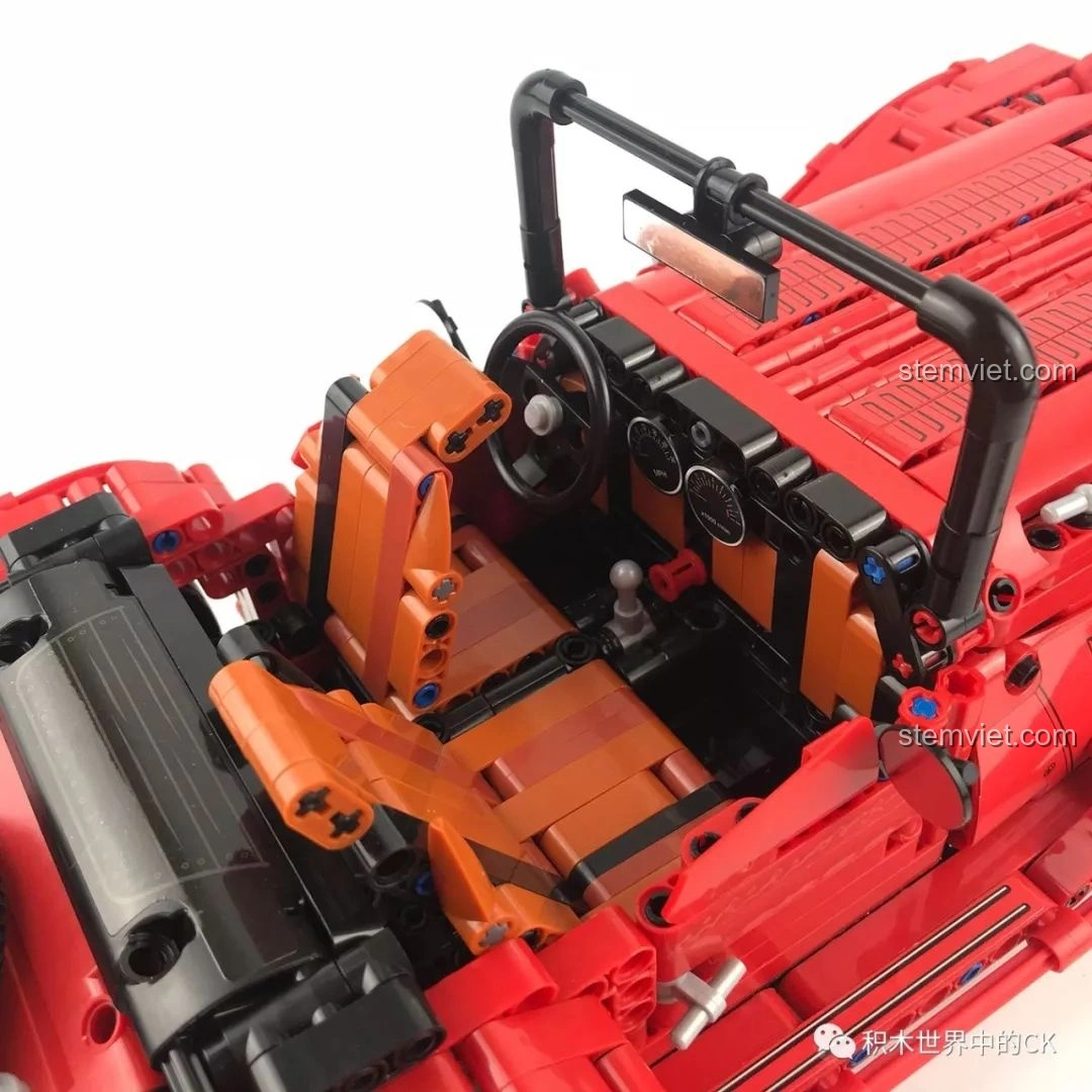 Thiết kế và hướng dẫn lắp ráp của Winner 7062 Xe Mui Trần Cổ Điển được đánh giá cao về độ rõ ràng.