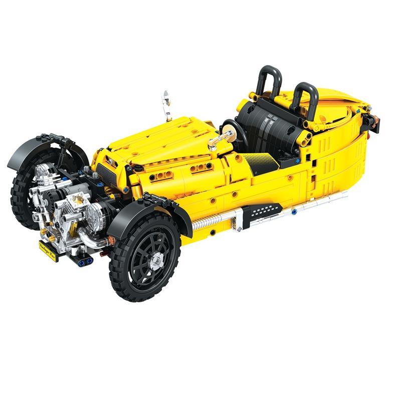 Bộ lắp ráp Winner 7065 Xe Ba Bánh Cổ Điển Morgan 3 Wheeler tỉ lệ 1:8, đồ chơi mô hình chất lượng cao cho bé trai 6 tuổi, giá tốt.