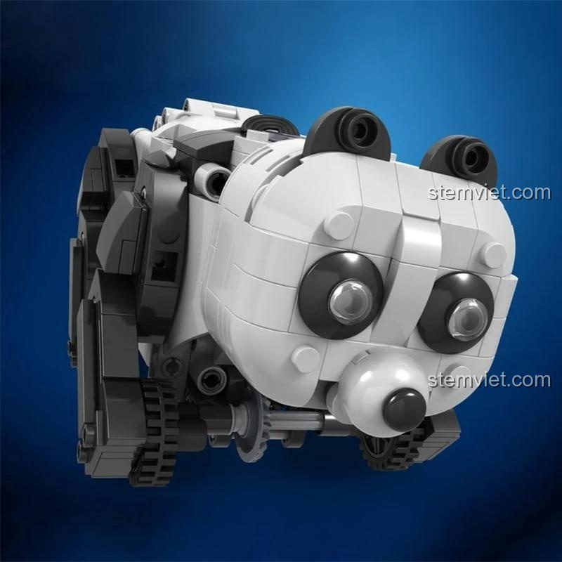 Winner 7108 Bộ đồ chơi Gấu trúc Máy Móc, Đồ chơi mô hình Gấu trúc, Đồ chơi lắp ghép Gấu trúc, 427 mảnh, Tương thích LEGO®, Cho bé 6+ tuổi, Màu trắng đen, Động cơ pin có sẵn, Động cơ pin cần mua thêm, Đầu có thể xoay, Chân tay có thể bắt chước tư thế bò, Giá tốt, Chất lượng cao, Khéo léo ngón tay, Phối hợp tay mắt, Quan sát, Sáng tạo ý tưởng, Tập trung chi tiết, Tư duy logic, Kiên nhẫn, Kiên trì, Giải quyết vấn đề