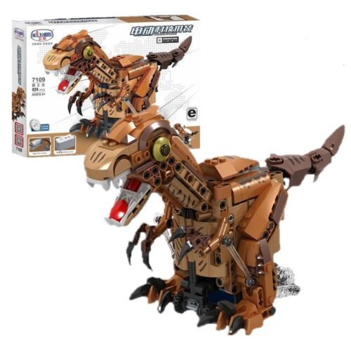 Bộ đồ chơi khủng long bạo chúa Winner 7109 - Khủng long T-Rex chạy điện với động cơ