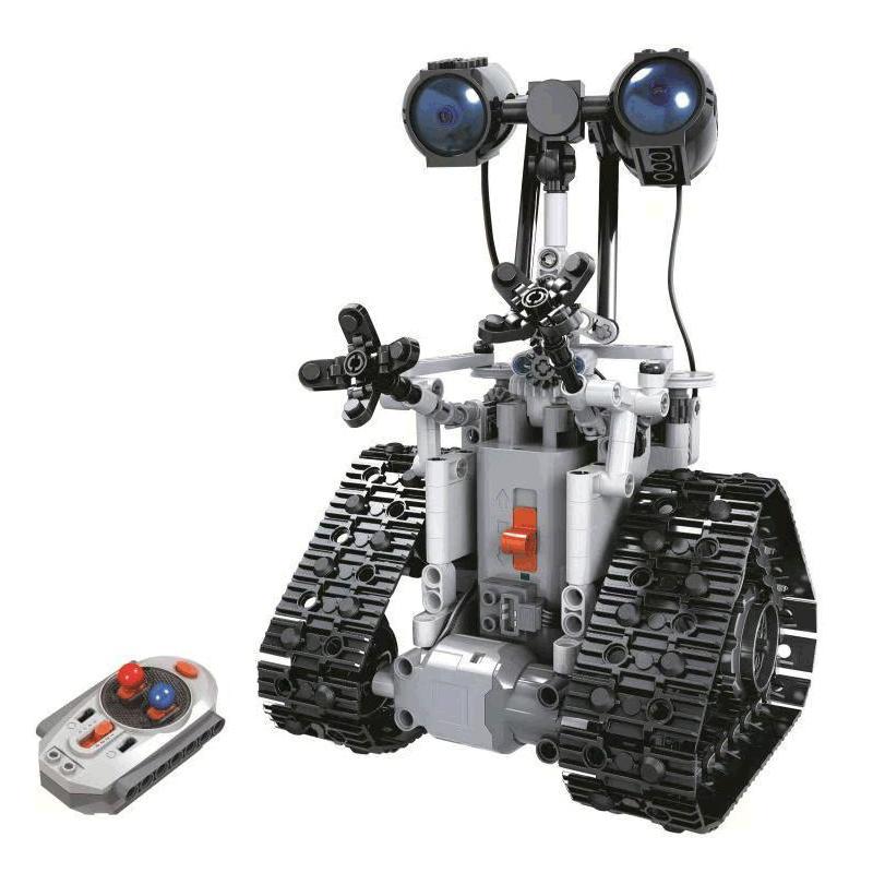 Bộ lắp ráp Robot Bánh Xích RC Winner 7112, đồ chơi điều khiển từ xa cho bé trai 6 tuổi giá rẻ.