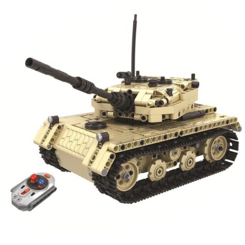 Bộ lắp ráp xe tăng điều khiển từ xa Winner 7113 cho bé trai 6 tuổi, mô hình xe tăng quân sự RC giá rẻ.