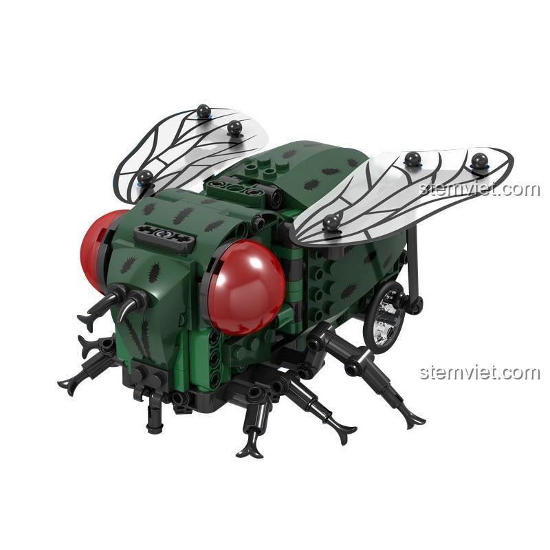 Hộp sản phẩm và mô hình Winner 7114 Côn trùng Ruồi Máy