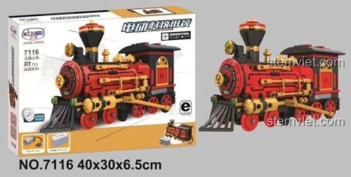 Winner 7116 Tàu cổ điển chạy bằng điện - Hộp sản phẩm