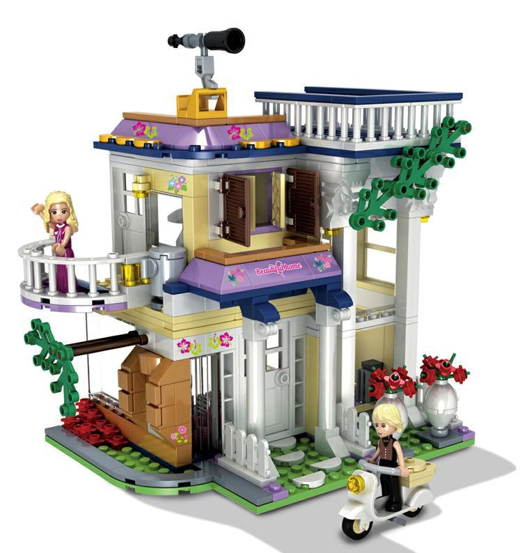 Bộ lắp ghép Biệt thự Mơ Ước Winner 20006 cho bé gái 6 tuổi, đồ chơi lắp ráp chất lượng cao giá tốt.