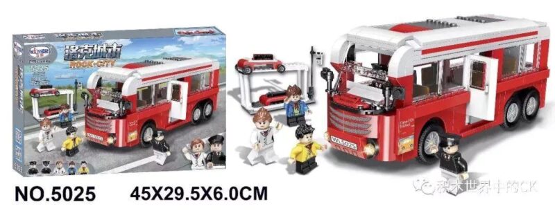 Bộ lắp ghép Winner 5025 Xe Buýt Công Cộng Thành Phố Rock City 396 mảnh ghép, đồ chơi lắp ráp chất lượng cao cho bé trai 6 tuổi, giá tốt.