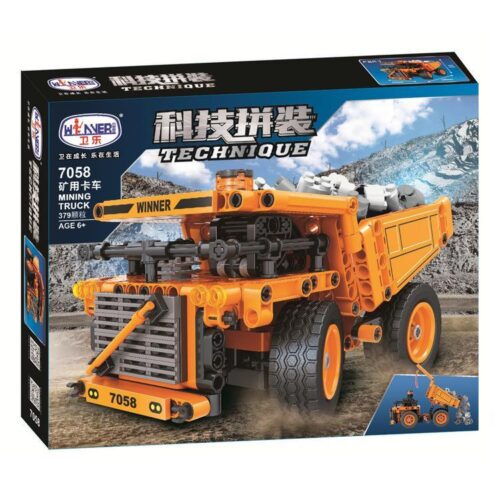 Bộ lắp ráp Xe Tải Khai Thác Mỏ Winner 7058 cho bé trai 6 tuổi, đồ chơi mô hình chất lượng cao giá tốt.