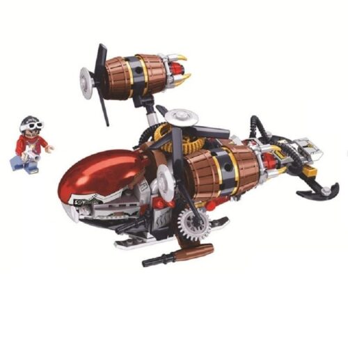 Bộ lắp ghép Phi thuyền chiến đấu Winner với minifigure, đồ chơi mô hình cho bé trai 6 tuổi, giá tốt.