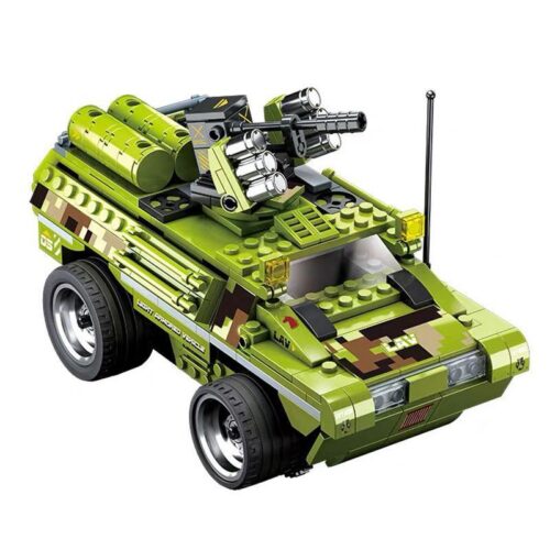 Xe Bọc Thép Điều Khiển Từ Xa WISE BLOCK HA389047 - Bộ đồ chơi xe bọc thép