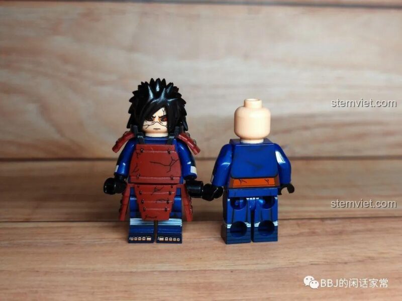 Minifigure Bạch Zetsu với thiết kế độc đáo, đồ chơi lắp ráp Naruto cho bé trai 8 tuổi, giá trị cao.