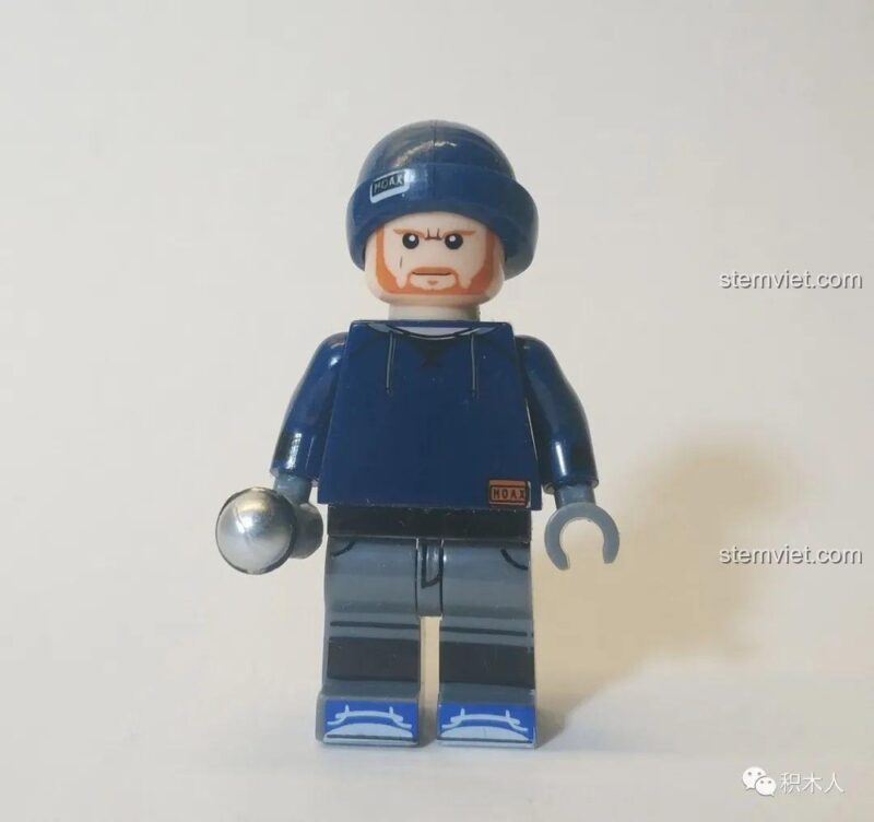 Minifigure Ed Sheeran WM6093, đồ chơi mô hình Ed Sheeran, có phụ kiện guitar, đồ chơi âm nhạc