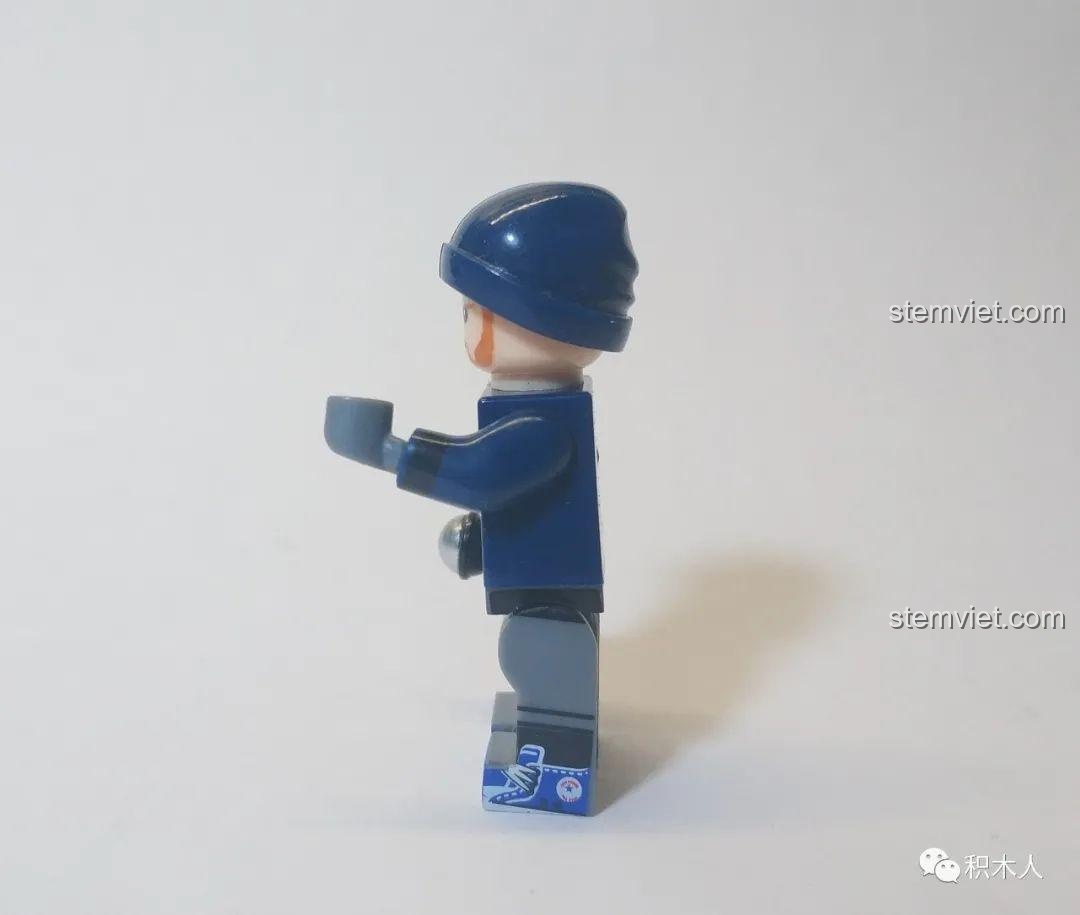 Bộ lắp ghép WM987, minifigure Ed Sheeran, chi tiết cánh tay trái, đồ chơi cho bé trai 8 tuổi