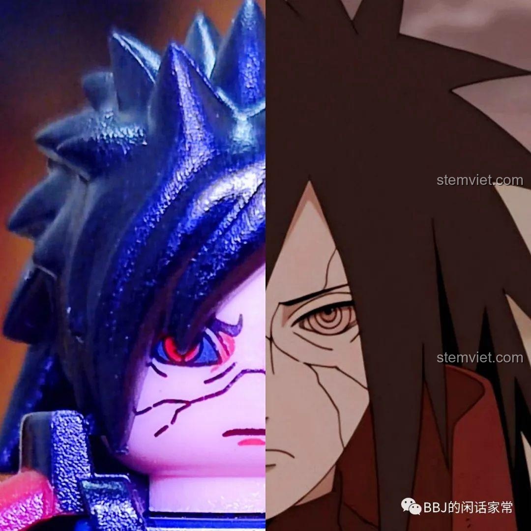 Bộ 8 Minifigure Naruto WM6109, bộ đồ chơi Nhân vật Naruto đầy đủ, đồ chơi xếp hình WM cho bé trai 8 tuổi, giá trị cao.