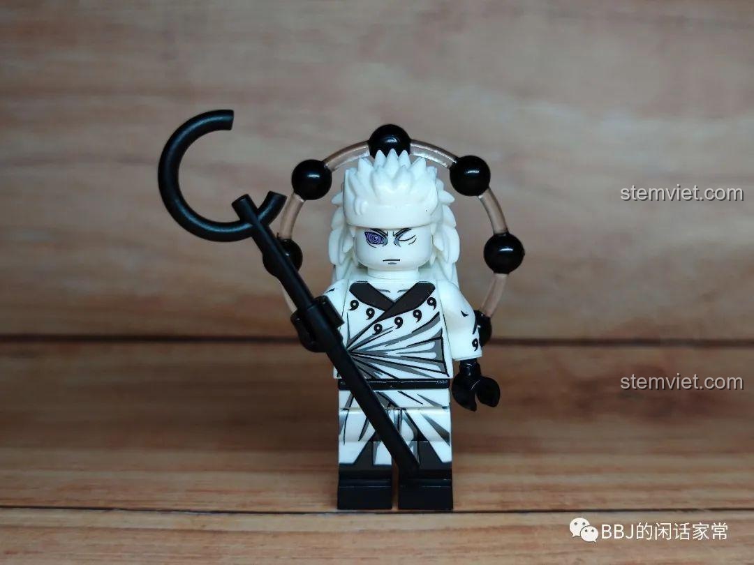 Mô hình Naruto Lục Đạo Madara trong bộ đồ chơi WM6109, nhân vật Naruto chất lượng cao, đáng tiền cho bé trai.