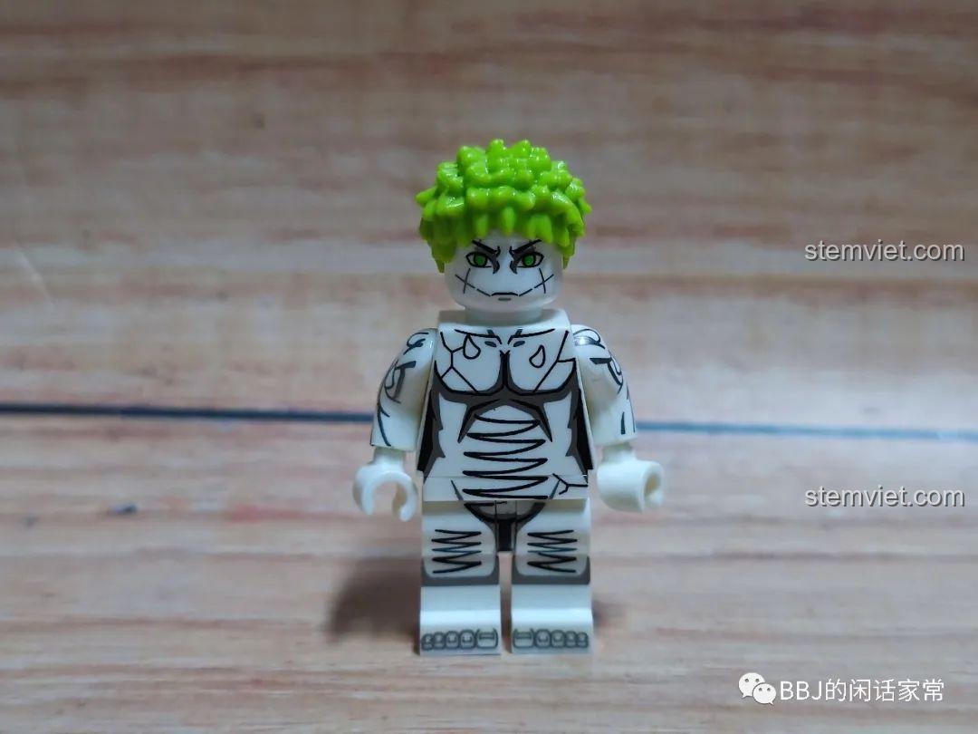 Minifigure Naruto Bạch Tuyệt từ bộ đồ chơi WM, đồ chơi xếp hình Nhân vật Naruto, phù hợp bé trai 8 tuổi.