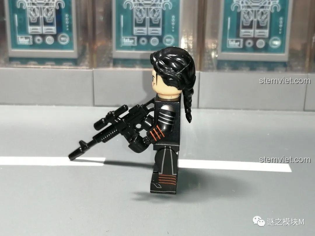 Minifigure Peli Motto WM6121, đồ chơi xếp hình Star Wars, chi tiết in ấn sắc nét, phù hợp bé trai 8 tuổi.