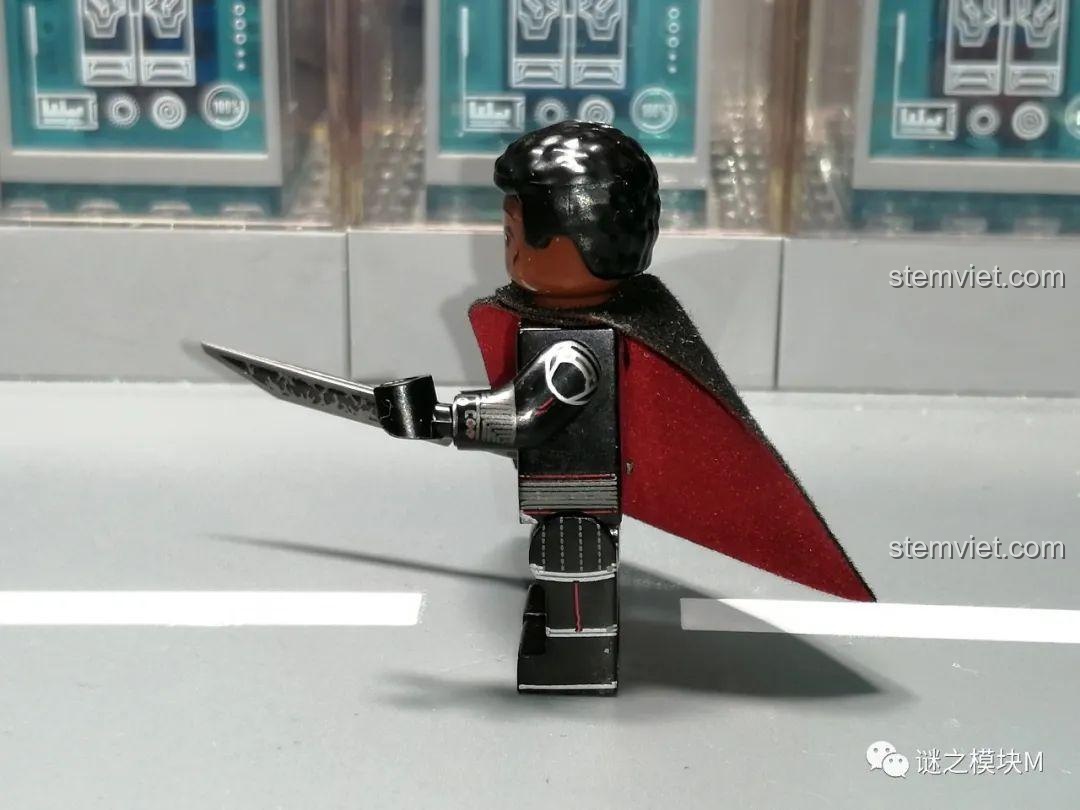 Minifigure Moff Gideon WM6121, đồ chơi mô hình Star Wars, chi tiết in ấn sắc nét, phù hợp bé trai 8 tuổi.