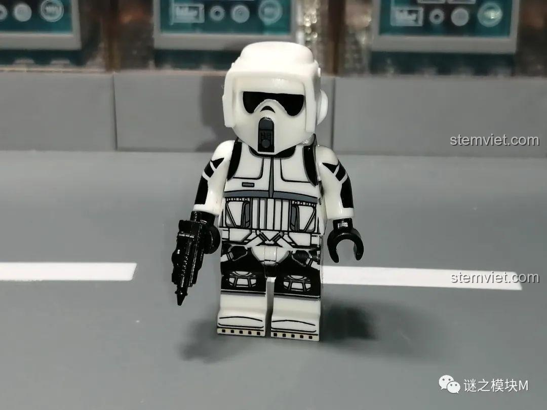 Minifigure Dark Troopers WM6121, bộ đồ chơi Star Wars, chi tiết in ấn sắc nét, tương thích LEGO®.