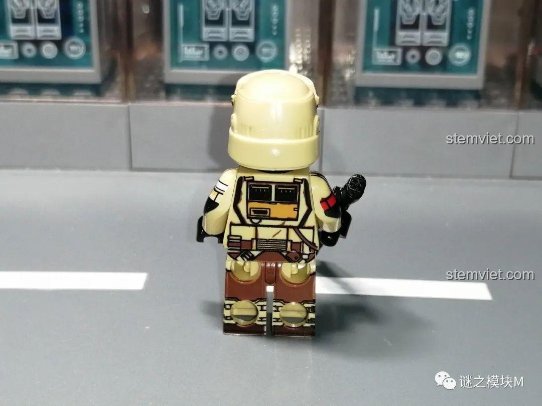 Minifigure Shore Trooper WM6121, đồ chơi lắp ráp Star Wars, chi tiết in ấn sắc nét, tương thích LEGO®.