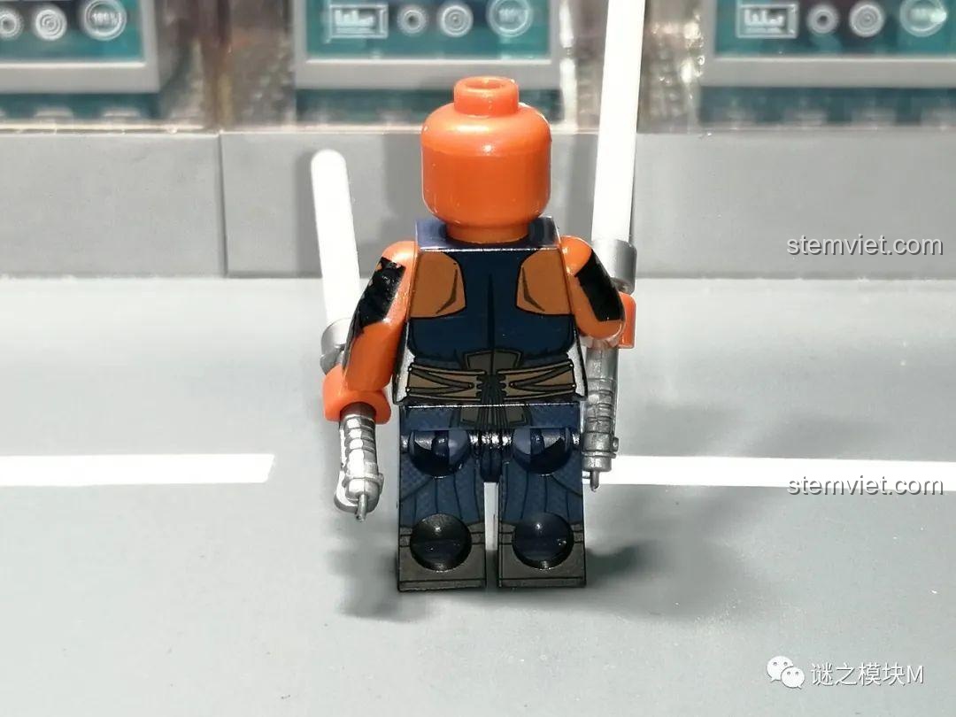 Bộ sưu tập Minifigure The Mandalorian WM6121 và WM6122, đồ chơi lắp ráp nhân vật Star Wars, mang đến trải nghiệm chơi sáng tạo cho bé trai.