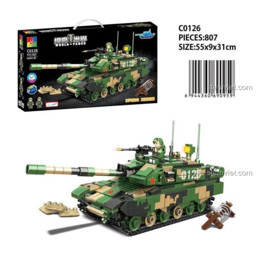 WOMA C0126 Xe tăng chiến đấu 99A hộp sản phẩm