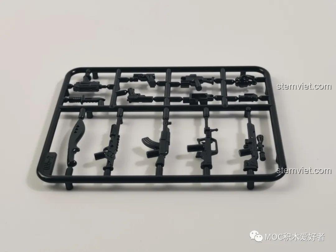 WOMA C0193 đồ chơi lắp ráp xe bán tải quân sự, bộ đồ chơi xe chiến đấu, đồ chơi xây dựng cho bé trai 6 tuổi.