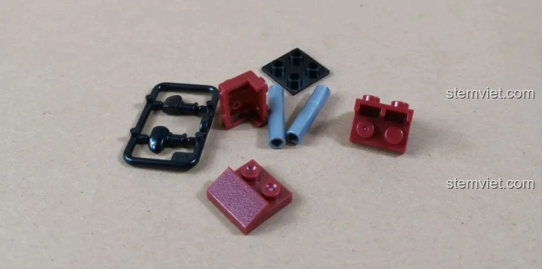 Cận cảnh các mảnh ghép đặc biệt và độc đáo trong bộ lắp ráp WOMA C0195 Trở Lại Chiến Trường.