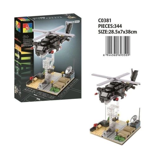 Bộ lắp ráp WOMA C0381 Trực thăng Z-20 với hiệu ứng treo lơ lửng Tensegrity, đồ chơi mô hình quân sự cho bé trai 6 tuổi giá rẻ.