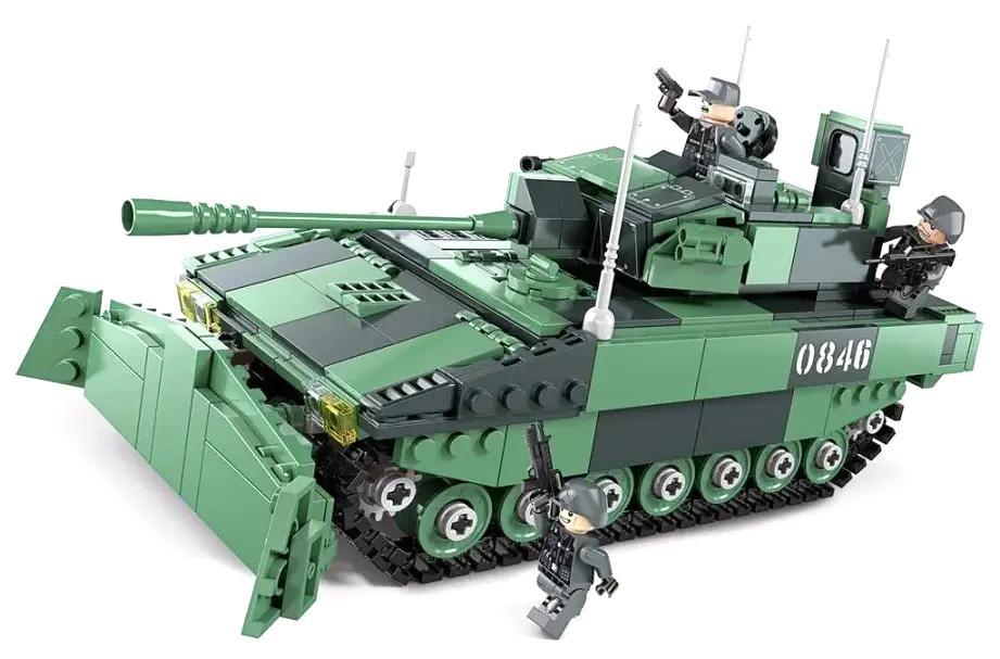 Hộp bộ lắp ráp WOMA C0846 Xe Tăng Quân Sự Anh Quốc, đồ chơi xếp hình cho bé trai 6 tuổi, giá rẻ, chất lượng đảm bảo