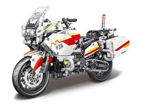 Bộ lắp ráp WOMA C0915 Mô tô Quốc宾-650 1080 mảnh chi tiết, đồ chơi mô hình xe cảnh sát cho bé trai 6 tuổi, chất lượng cao, giá tốt.