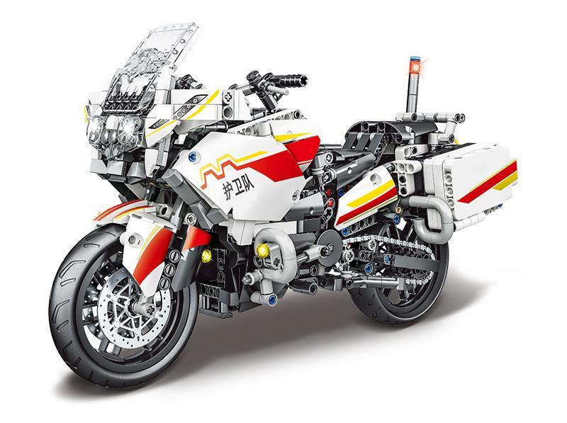 Bộ lắp ráp WOMA C0915 Mô tô Quốc宾-650 1080 mảnh chi tiết, đồ chơi mô hình xe cảnh sát cho bé trai 6 tuổi, chất lượng cao, giá tốt.