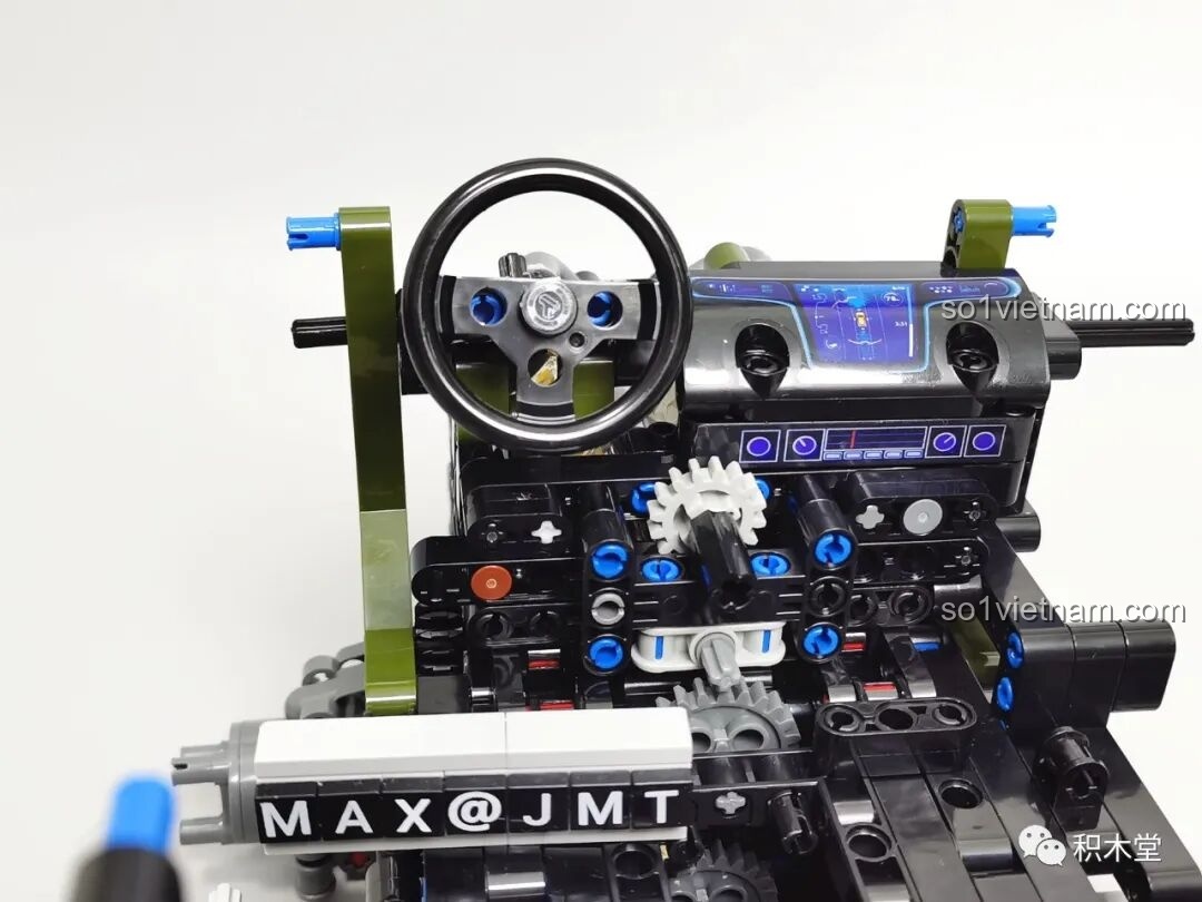 Cơ chế liên kết lái và động cơ