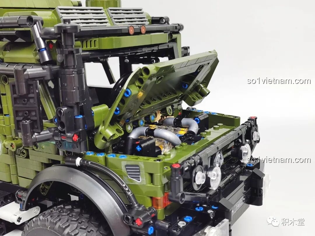 Chi tiết khung gầm và hệ thống truyền động