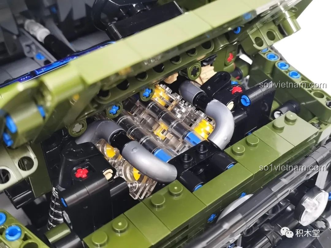Chi tiết khung gầm và hệ thống truyền động